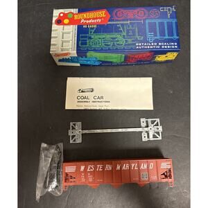 Roundhouse Products HO Gauge 3-Bay Hopper Kit #1486 Western Maryland Unassembled